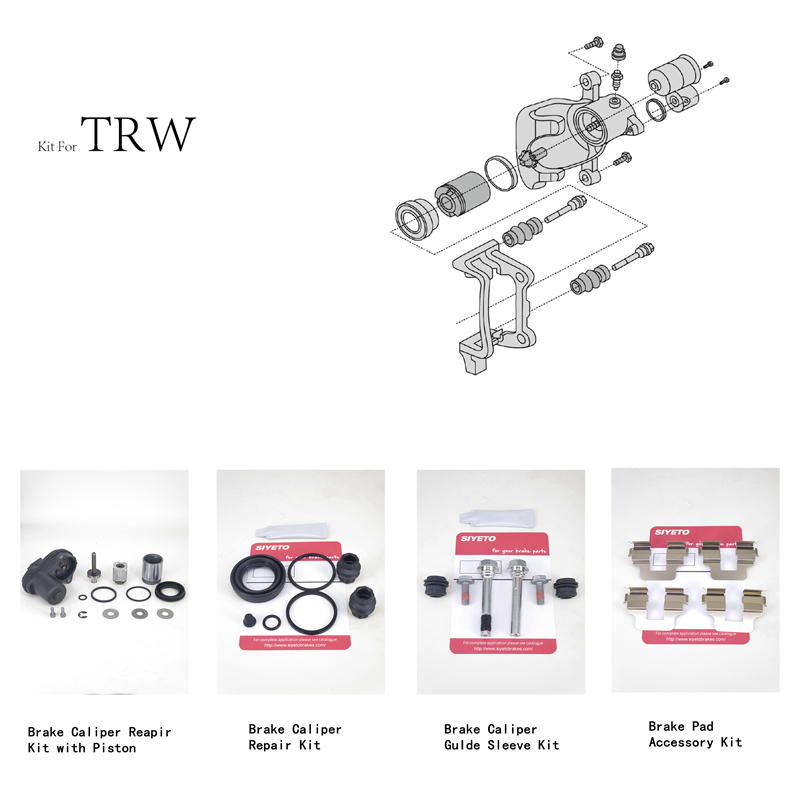 Brake caliper repair kit